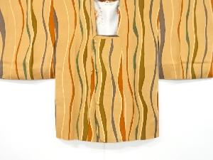 変わり縞模様道行コート